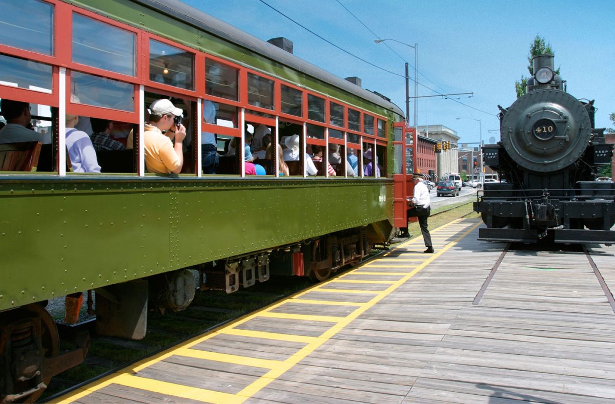 Lowell National Park trolley